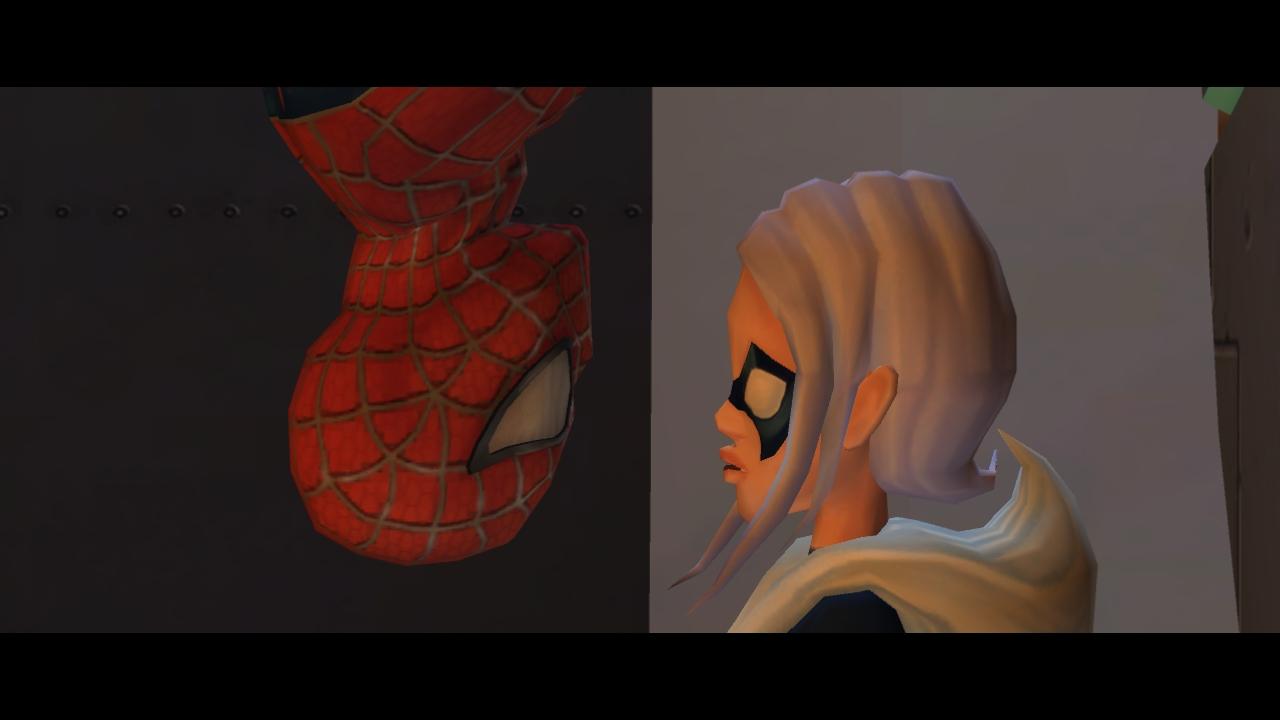 [12/11/2007] Filmanspielung. Hier hängt Spidey nicht mit Mary Jane, sondern mit Black Cat ab.