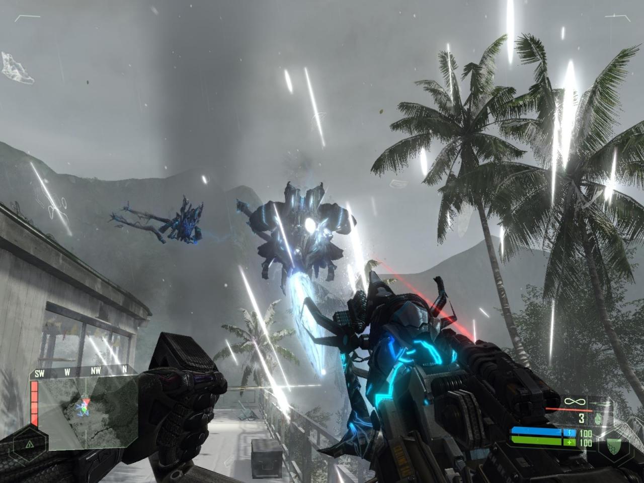 [14/11/2007] Crysis - Auch in der Crysis-Reihe würden die Men in Black keine Chance haben. Oder könnt ihr euch Tommy Lee Jones oder Will Smith in einer Nanosuit vorstellen?!