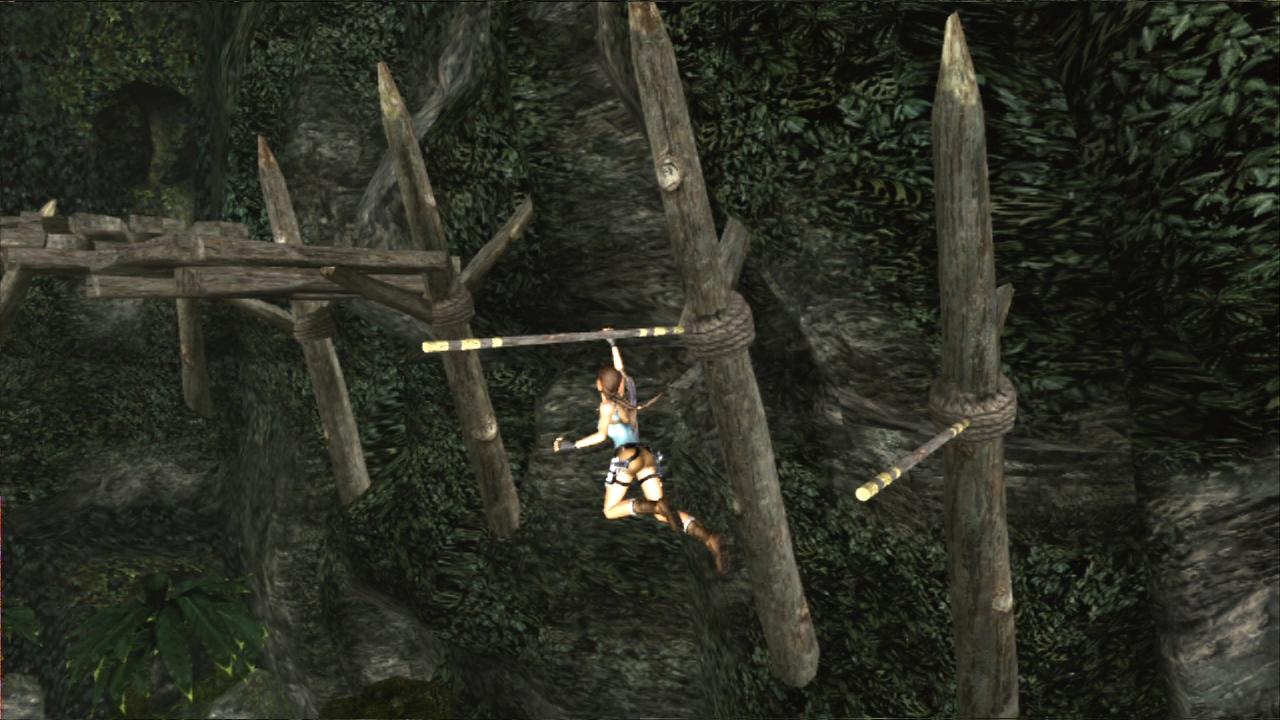 [23/11/2007] Wo ist Tarzan? Lara gibt ihre beste Jane-Imitation.