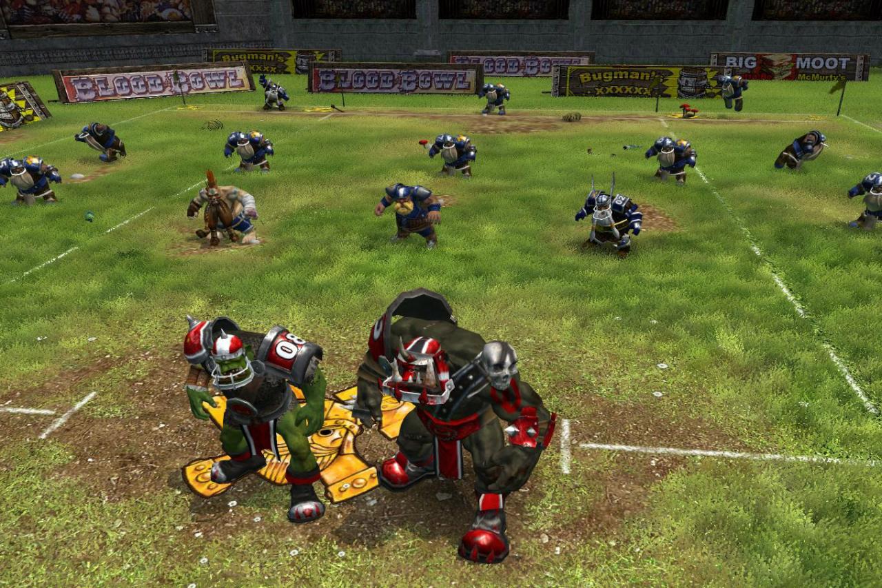 [21/12/2007] Blood Bowl - Das Spiel sürzt ständig ab. Müssen wir noch mehr sagen? Nein! Auf dem PC macht das Spiel durchaus Spaß weil es die notwendige Bedingung erfüllt: Es läuft.