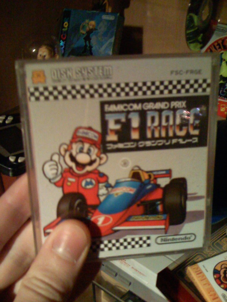 [28/12/2007] F-1 Race erschien Ende der Achtziger fürs NES-Disk-Drive. Kennt ihr nicht? Christoph schon.
