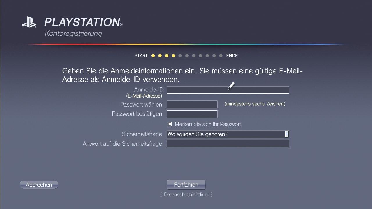 [21/12/2007] Geben Sie dann eine gültige Email-Adresse an.