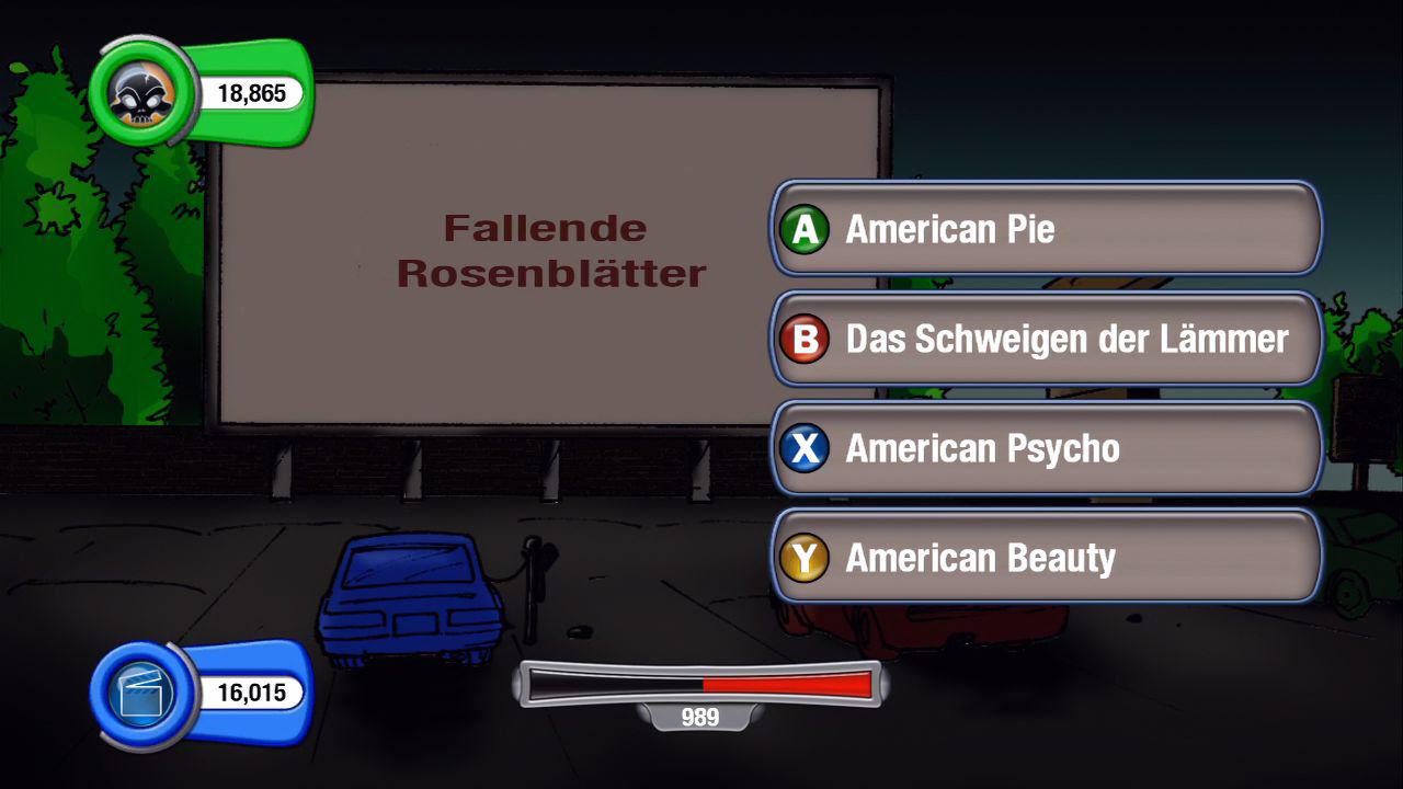 [21/12/2007] Anhand von Stichworten müssen Sie den Film erkennen.