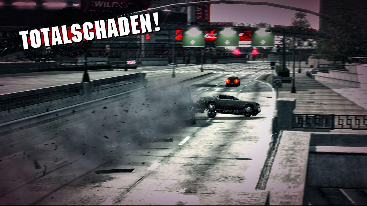 [28/01/2008] Aufgrund der erhöhten Crash-Gefahr werden Sie mehrmals mit einem Totalschaden konfrontiert werden. Zum Glück ist eine Reparatur kostenlos.