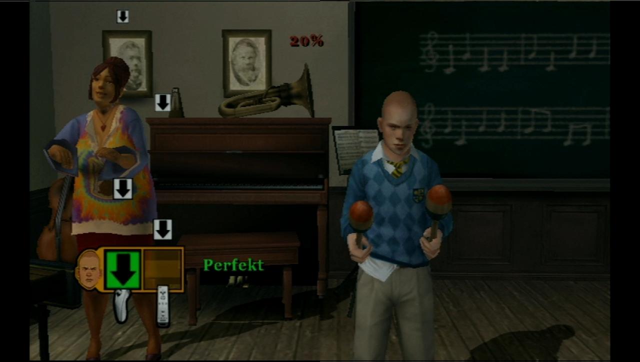 [26/02/2008] Bully: Die Ehrenrunde (Wii), Bild: N-ZONE, Releasetermin: 07. März 2008