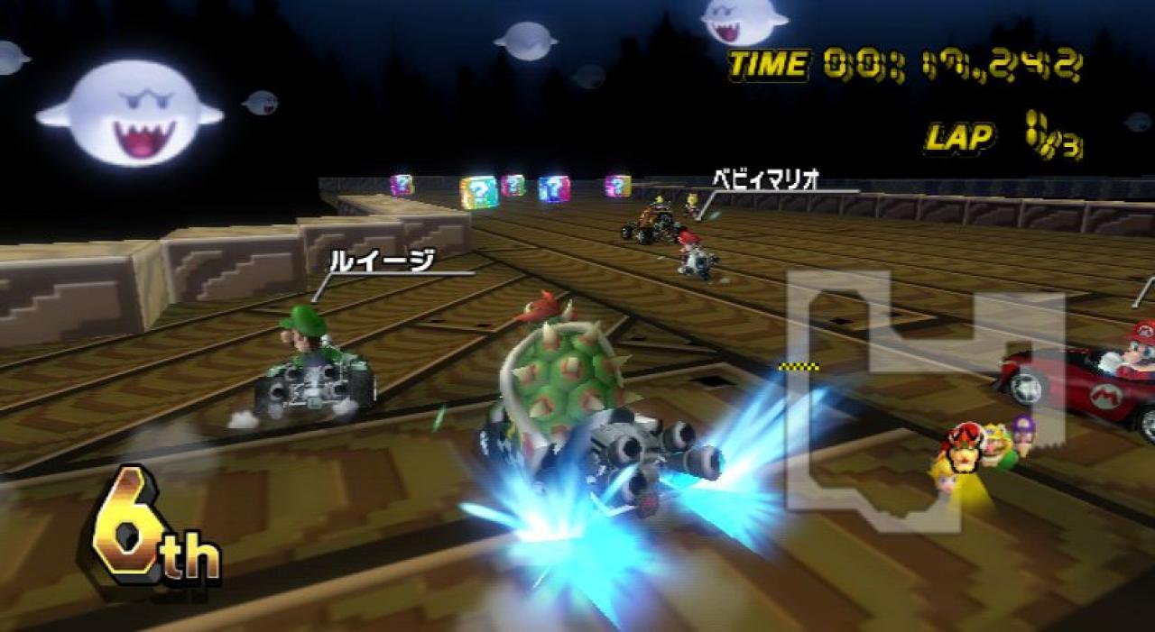 [21/02/2008] Retro-Pisten: 16 der 32 Pisten kennen Mario Kart-Fans zur Genüge.