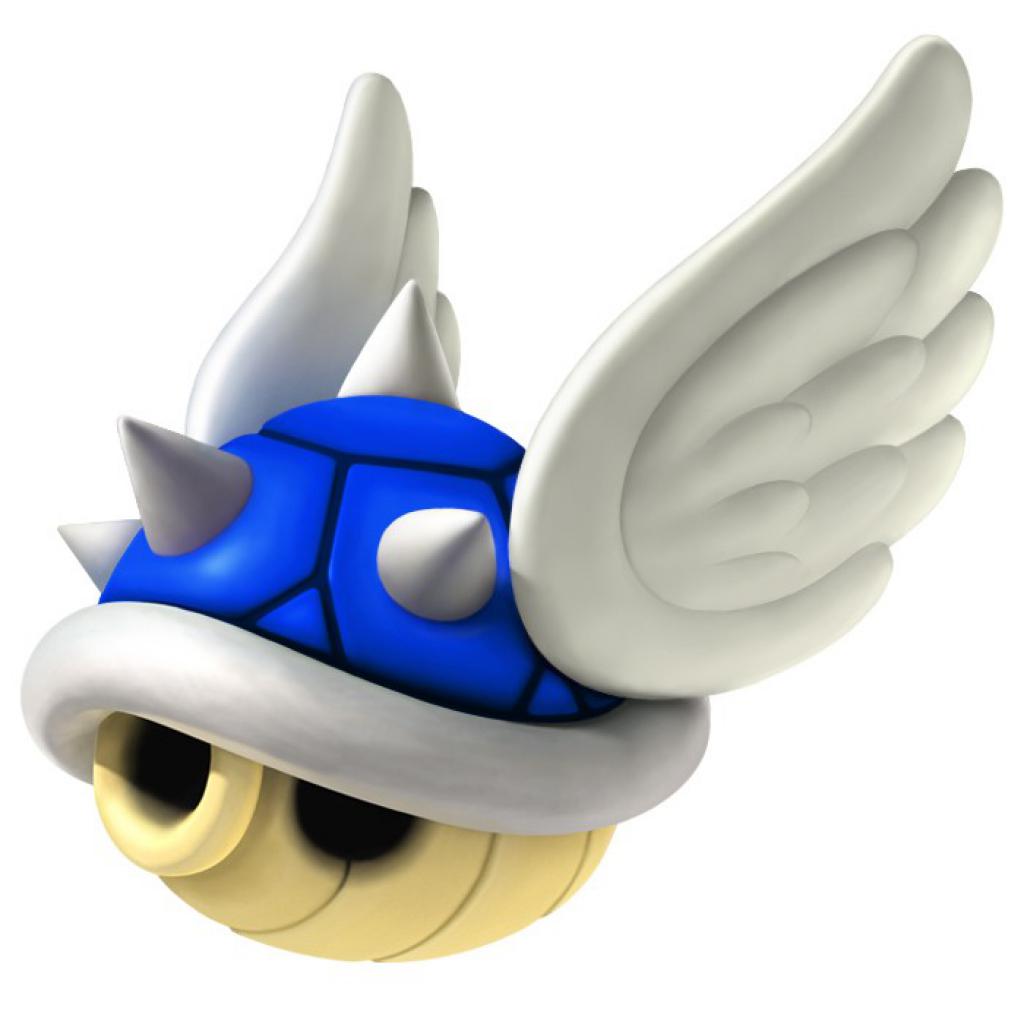 [21/02/2008] Während es bei Super Mario Kart, dem ersten Teil der Reihe, das meist gehasste Item der Serie noch nicht gab, stieß der blaue Panzer erst mit Mario Kart 64 in die Rennspiel-Reihe. Grund war übrigens, dass 