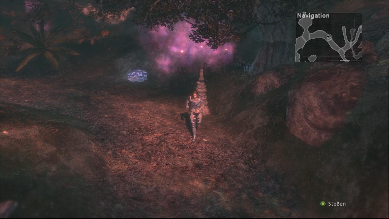 [27/02/2008] Rollenspiel Lost Odyssey: Auch die vermeintlich zarte Sethkann ordentlich zuhauen.