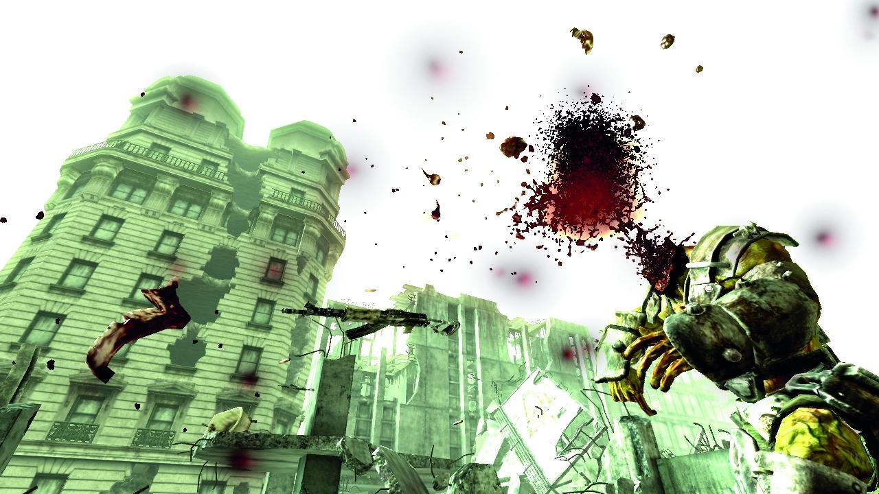 [27/02/2008] Fallout 3 - In Fallout 3 wurden in der USK-Version die Gore-Effekte entfernt. Platzende Supermutanten-Köpfe sehen in Fallout 3 fast genauso gut aus, wie geschredderte Locust in Gears of War 3. Weshalb Fallout: New Vegas geschnitten wurde, bleibt uns aber ein Rätsel.