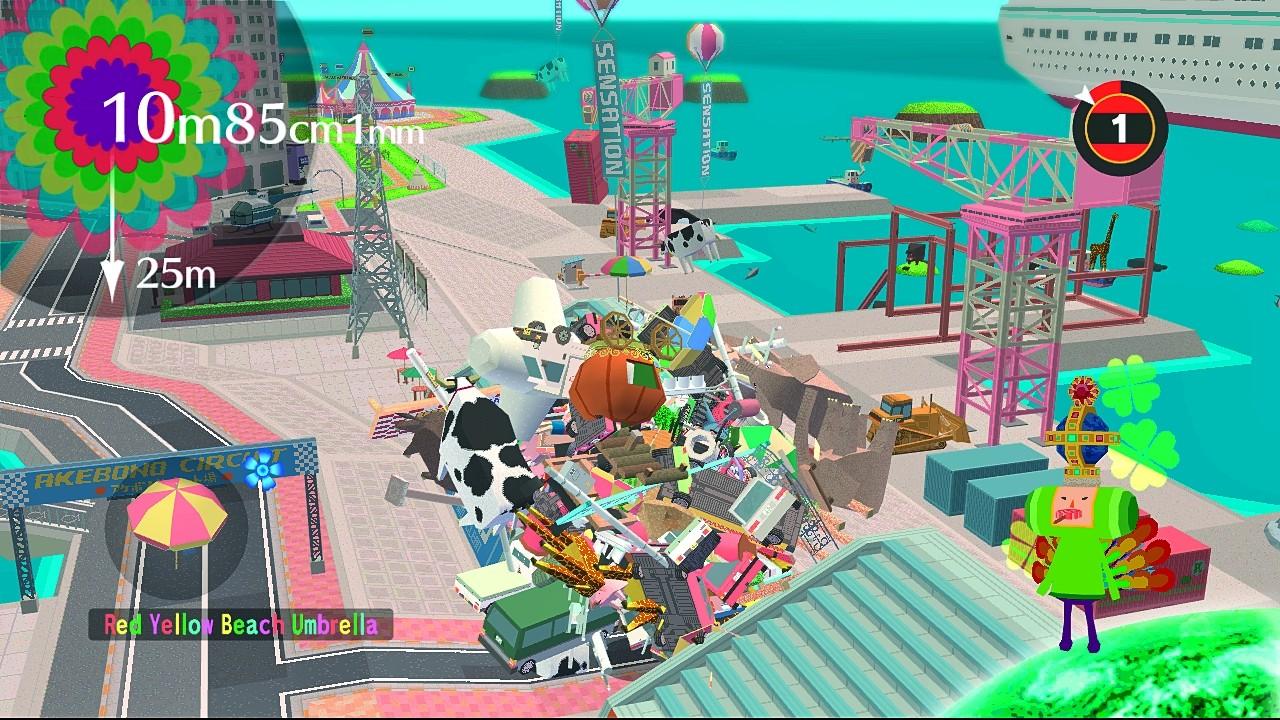[15/03/2008] Beautiful Katamari - eine immer größer werdende Kugel durch die Landschaft rollen ist einfach und nicht sehr anstrengend. Weil das Spiel japanisch und damit komplett verrückt ist, gibt es auch noch ein paar Lacher. 