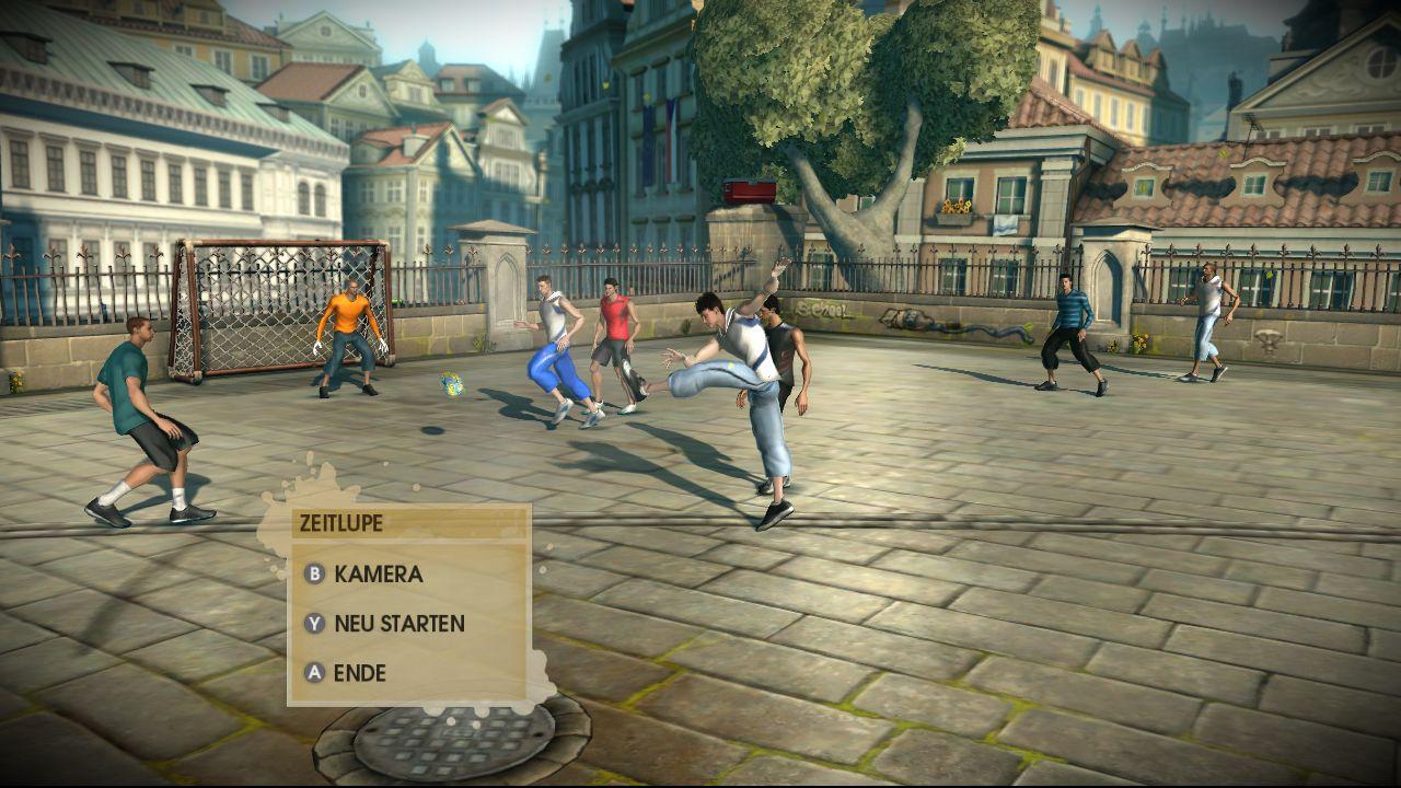 [13/03/2008] Xbox 360 - FIFA Street 3 - Die Wiederholungsfunktion ist nett, allerdings kann nicht pausiert werden.