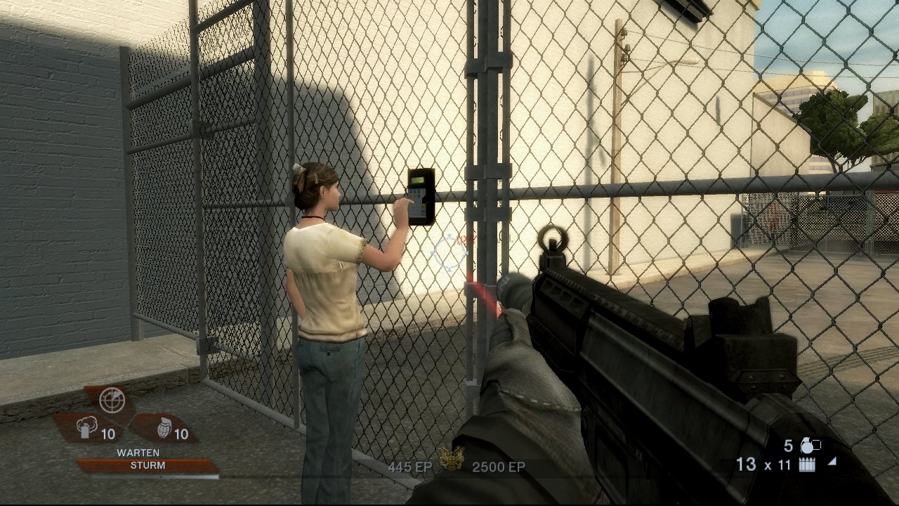 [31/03/2008] Taktik-Shooter Rainbow Six: Vegas 2 - Hin und wieder interagieren wir mit Nichtspielercharakteren.