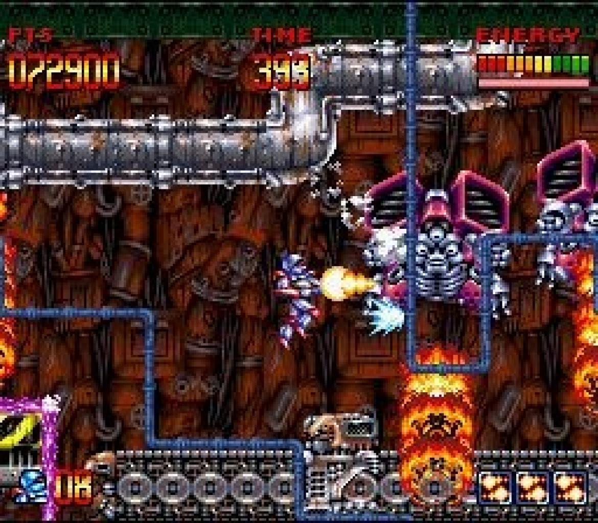 [06/03/2008] Super Turrican - Auf dem SNES bot der Action-Shooter cool designte Gegner und jede Menge Geballer.