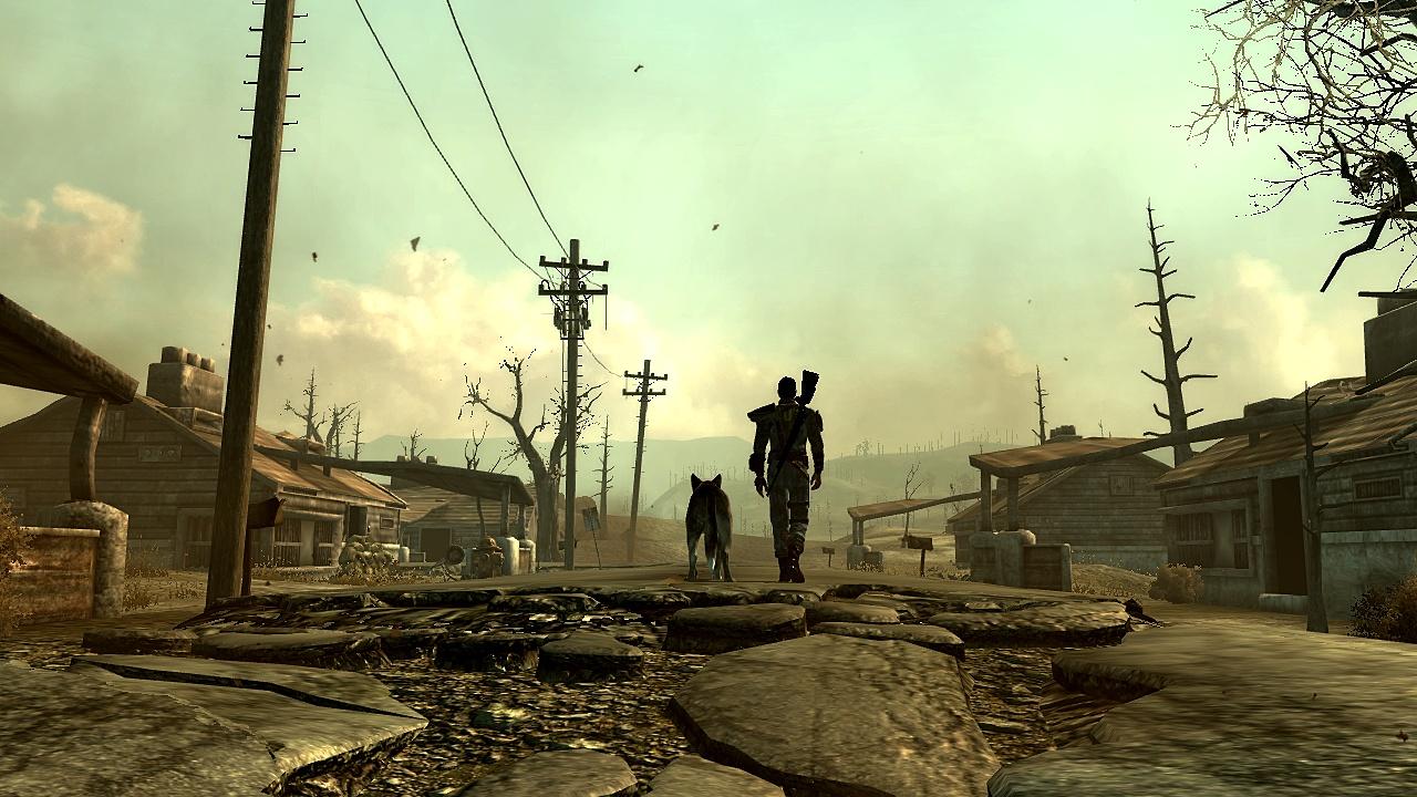 [11/04/2008] (2008) Um in der postapokalyptischen Einöde von Fallout 3 (Xbox 360, PS3, PC) zu überleben, ist ein schneller Abzugsfinger unerlässlich. Das spricht für einen Ego-Shooter. Ist Bethesdas großartiger Streich aber nicht unbedingt. In der Summe überwiegen nämlich die Rollenspielelemente. Dafür sprechen genretypische Elemente wie Charaktererstellung, Level-Up-System und ausufernde Dialoge.