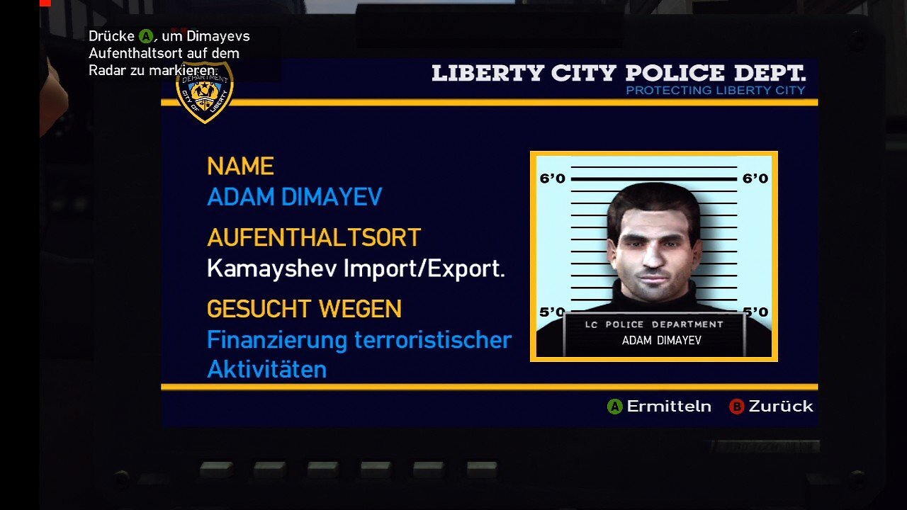 [29/04/2008] GTA IV - Mission 56: Portrait of a Killer
