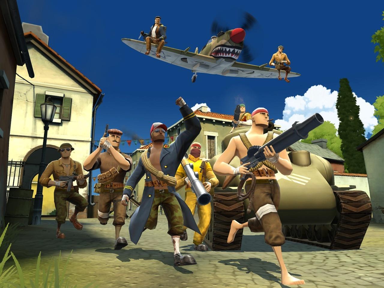 [25/04/2008] (2009) Als das ungewöhnlichste Spiel aus dem Hause DICE geht bis dato Battlefield: Heroes in die Geschichte ein. Der Mehrspieler-Shooter zählt nämlich zu den sogenannten Free-2-Play-Titeln. Das sind Spiele, die in ihrer Grundaustattung kostenlos erhältlich sind. Für zusätzliche Extras, wie einen temporären Erfahrungsschub oder Accessoires, muss der Spieler hingegen Bares auf den Tisch legen.