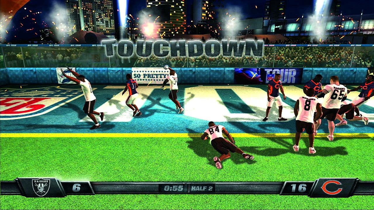 [14/04/2008] NFL Tour - … kann aber den Touchdown letztlich nicht verhindern.