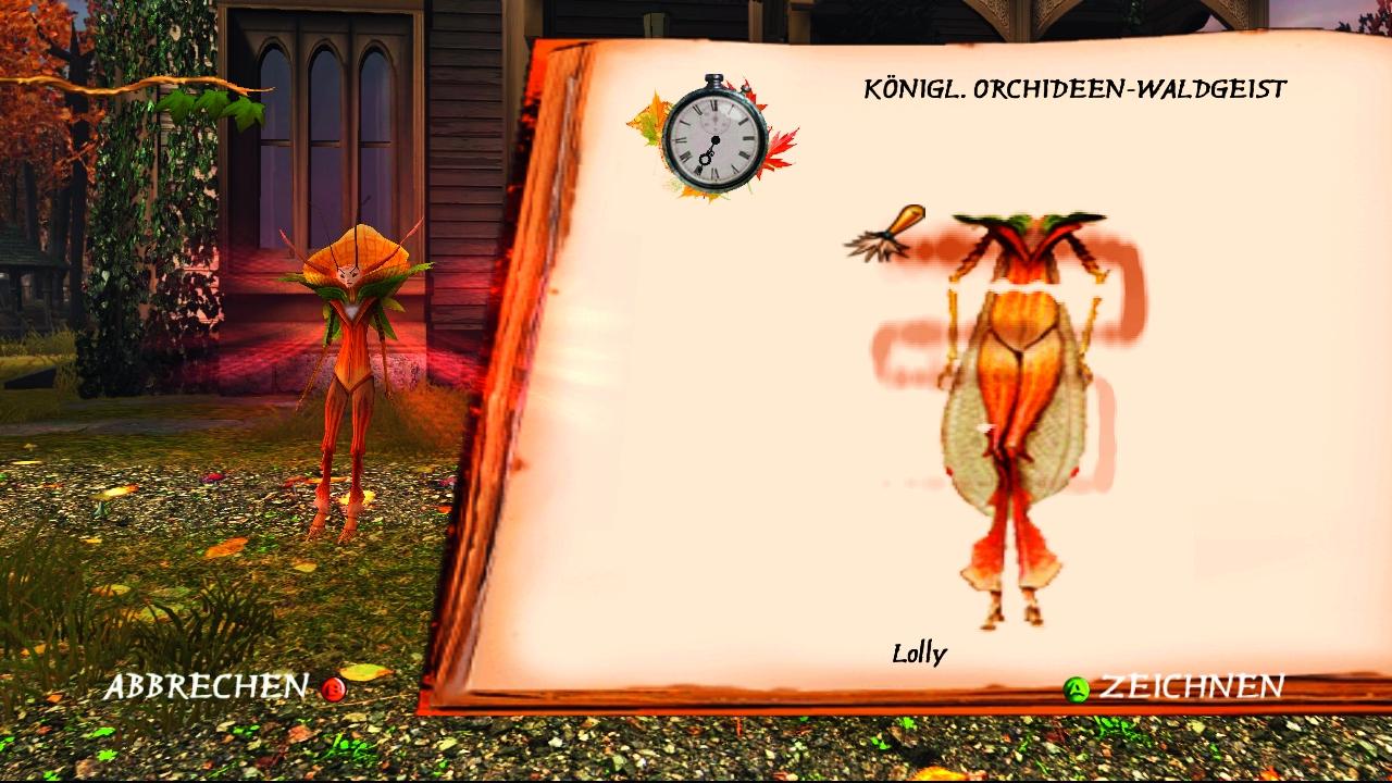 [14/04/2008] Die Geheimnisse der Spiderwicks - Kleine Malstunde. Wenn man nicht schnell genug ist, entwischt die Fee.