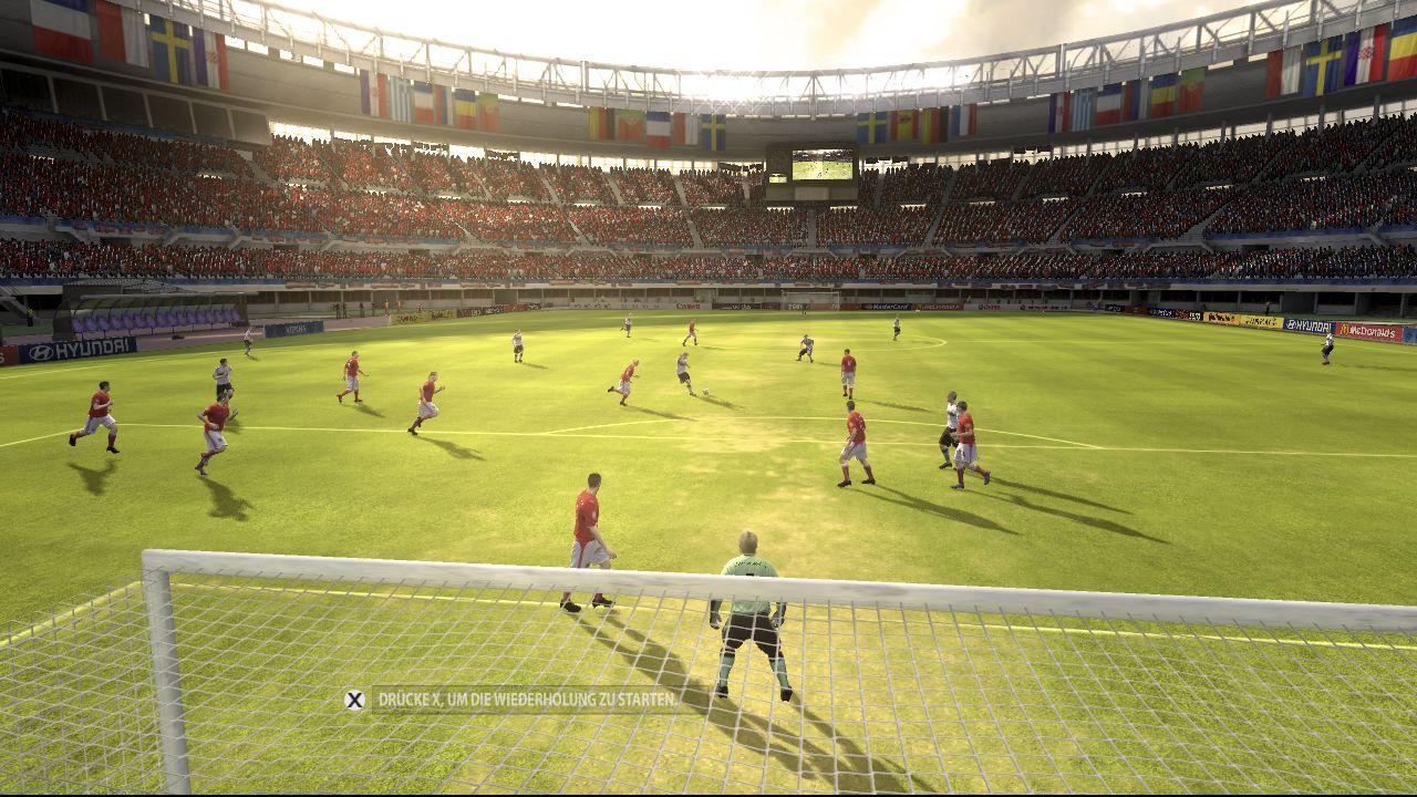[16/04/2008] Xbox 360 - UEFA Euro 2008 - Wie jedes Fußball-Spiel von EA glänzt auch dieses mit einer hervorragenden Präsentation.