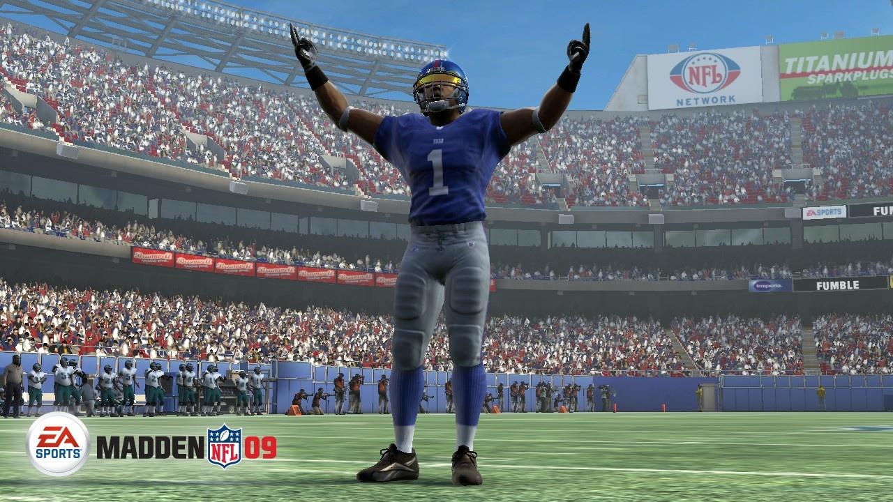 [23/05/2008] 12. August 2008: Madden NFL 09 erscheint als letztes Spiel für Xbox. Bild: Version für Xbox 360.
