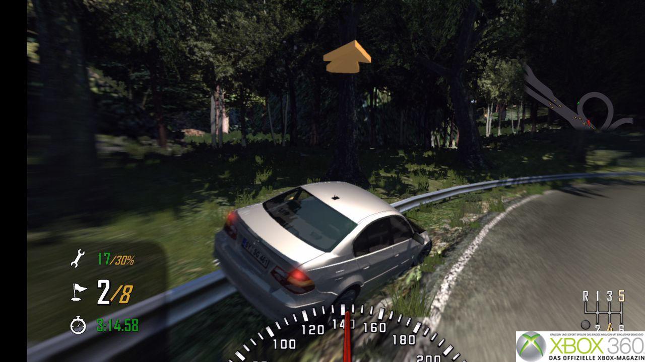 [09/05/2008] OXM - Xbox 360 - Alarm für Cobra 11: Crash Time - Im Laufe des Spiels steuert ihr auch einen Streifenwagen. Meistens seid ihr aber in zivil unterwegs.