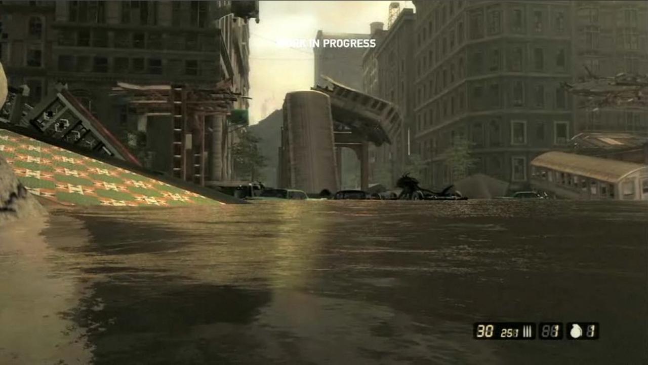 [16/06/2008] Resistance 2 - Fette Wassereffekte gab es auch in der Spielwelt von Resistance 2. Das Endzeit-Games enthielt neben der coolen Atmosphäre auch richtig fette Endgegner sowie einen coolen Mehrspieler-Modus