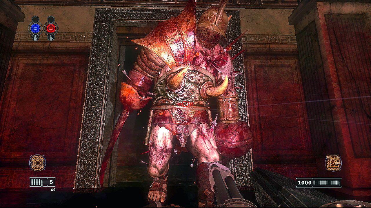 [10/06/2008] Dieser hünenhafte Gladiator ist so gut wie unverwundbar. Finden Sie die Schwachstelle!