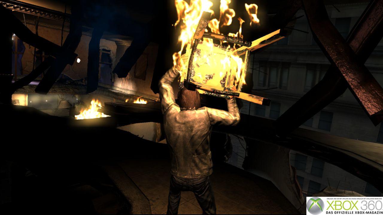 [09/06/2008] Es sieht prima aus, wenn Feuer auf Objekte übergreift.
