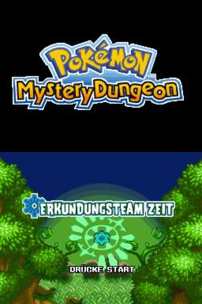 [14/07/2008] Pokémon Mystery Dungeon:Erkundungsteam Zeit/Dunkelheit - N-ZONE