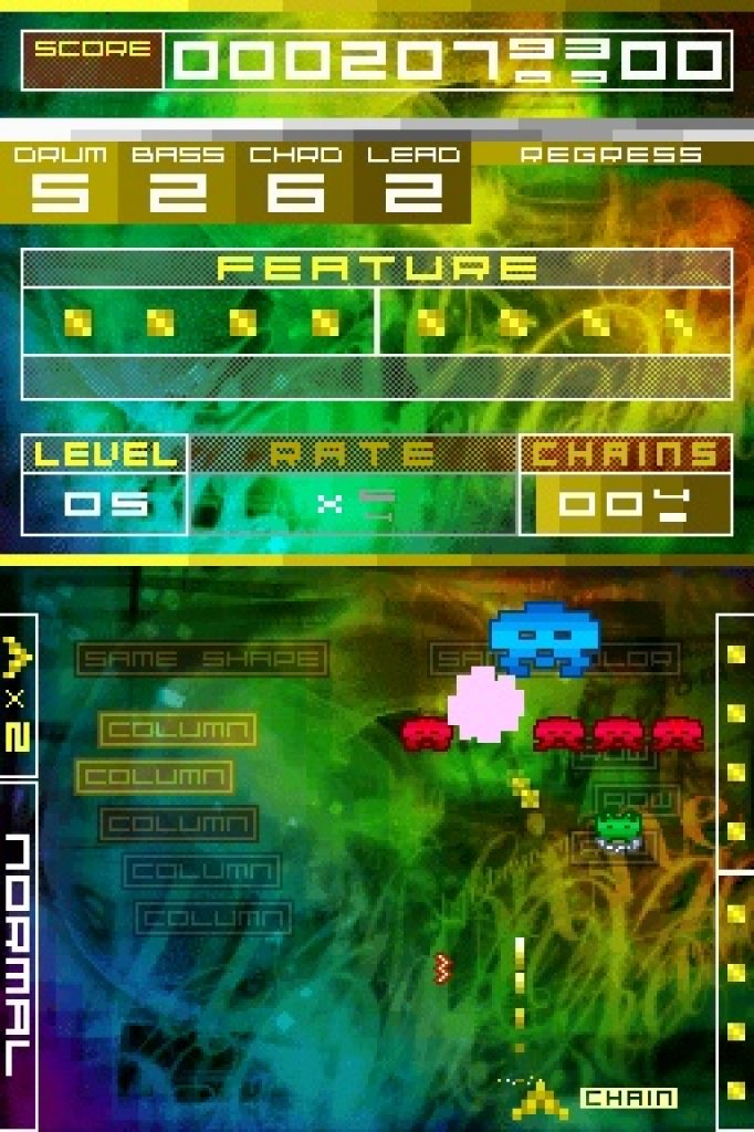 [25/07/2008] Space Invaders Extreme (DS), Hersteller: Koch Media, Bild: N-ZONE