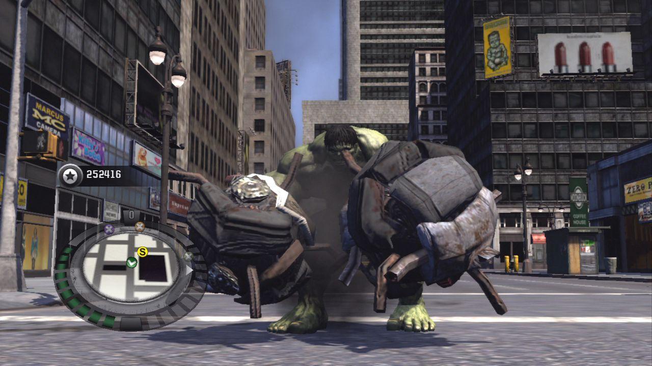 [14/07/2008] Soeben hat sich Hulk aus einem Auto-wrack ein paar Panzerfäuste gebastelt.