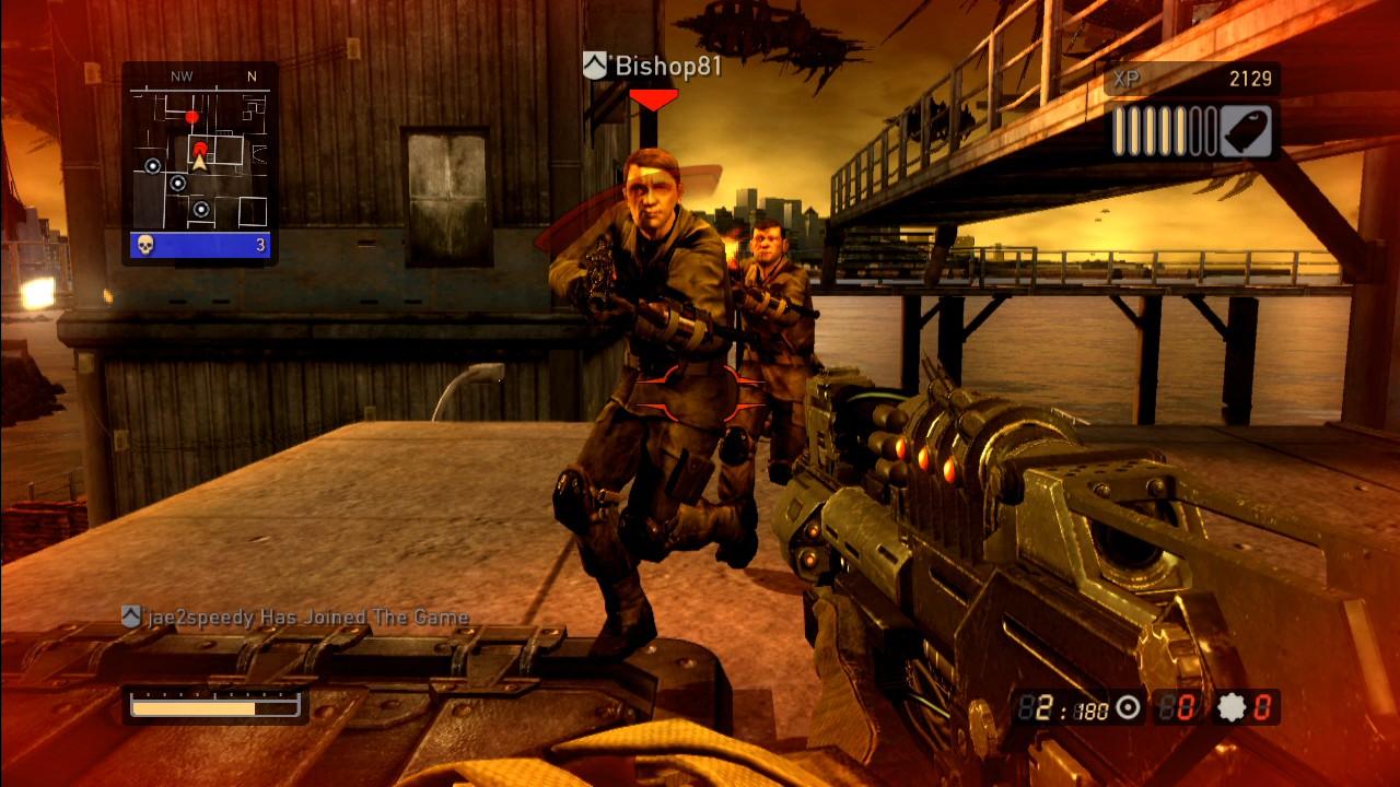 [28/10/2008] Resistance 2 Beta: Die Charaktermodelle sehen gut aus. ähneln sich aber alle stark.