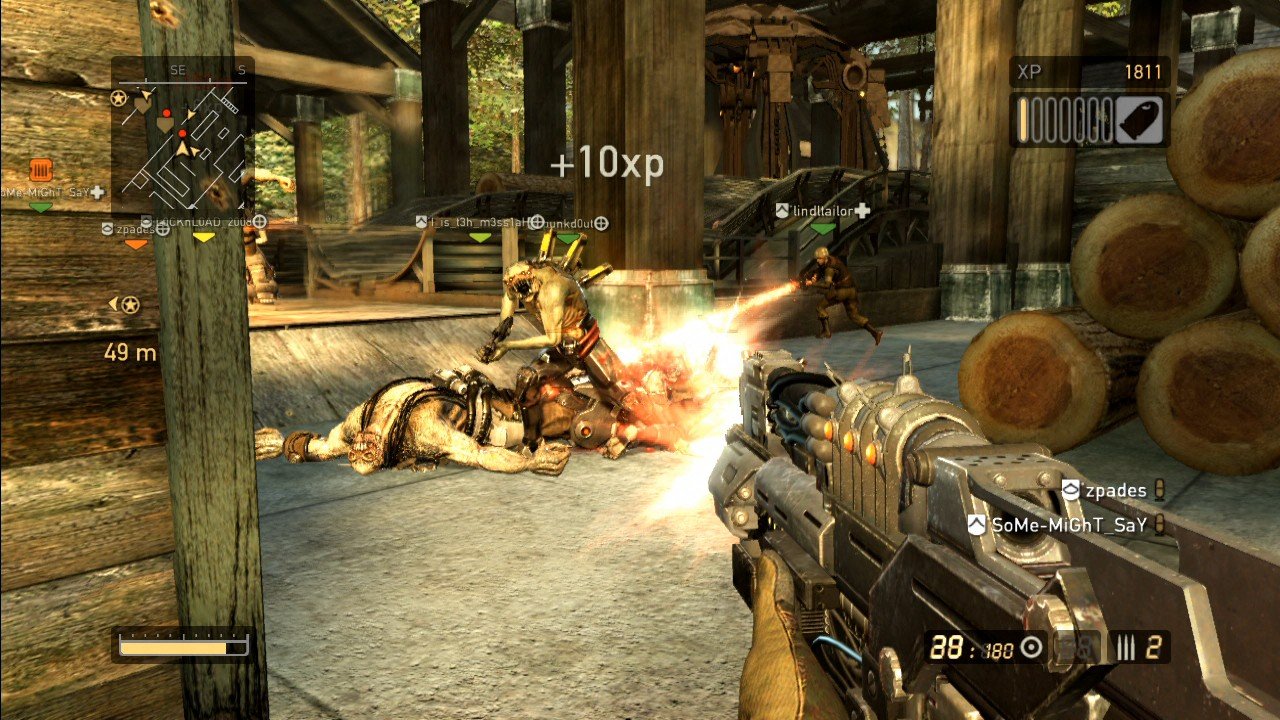 [28/10/2008] Resistance 2 Beta: Für jeden Treffer gibt es Erfahrungspunkte. Für Kills gibt es natürlich einen dicken Bonus.