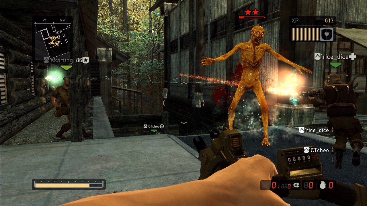 [28/10/2008] Resistance 2 Beta: Der Soldat steht ohne Munitionsnachschub schnell hilflos da und wird wütend. Teamwork ist also wirklich wichtig.