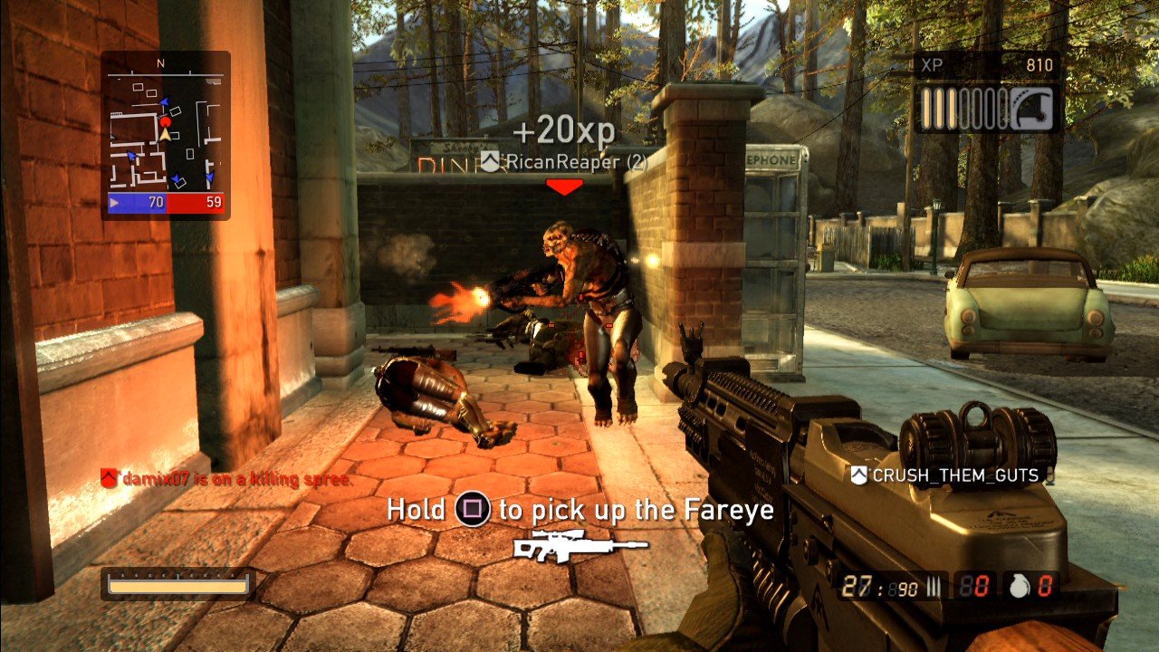 [28/10/2008] Resistance 2 Beta: Mit ihren glänzenden Alu-Hosen erinnern die Chimera uns irgendwie an Glam-Rocker.
