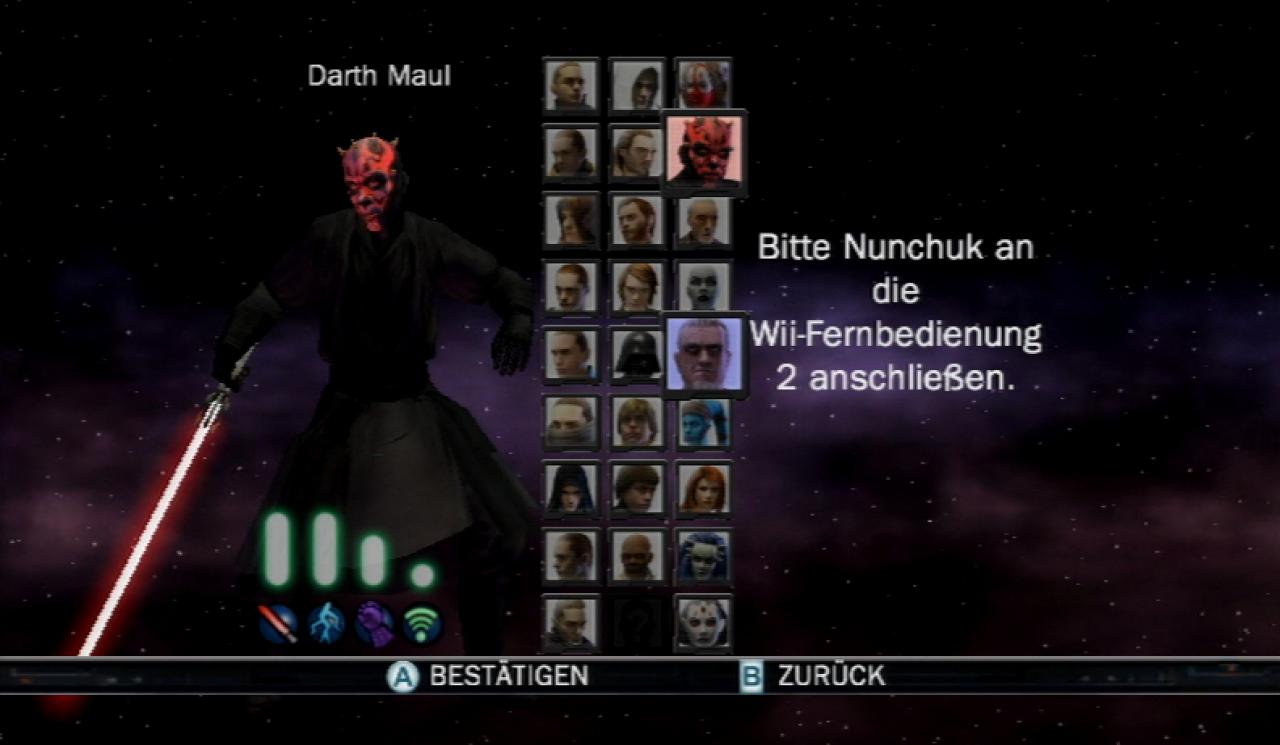 [22/10/2008] DUELL-MODUS Zwischen diesen Charakteren dürft ihr im Mehrspielermodus wählen. Viele von ihnen kommen im Spiel sonst nicht vor. (BILD: N-ZONE)