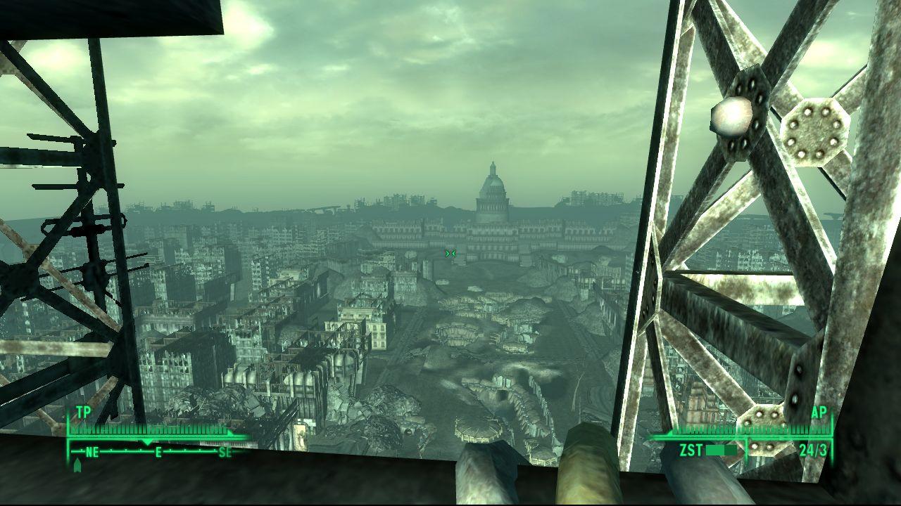 [14/10/2008] Von der Spitze des Washington Monument habt ihr eine fantastische Aussicht.