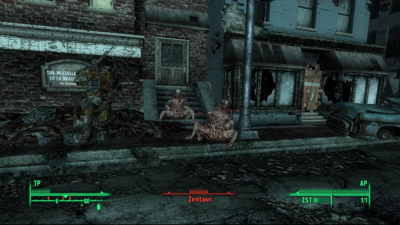 [05/11/2008] Pöbel und Gesocks: Die PC-Vorgänger konnte man durchspielen, ohne einen einzigen Schuss abzugeben. In Teil 3 ist das nicht mehr so leicht möglich. (BILD: Bethesda)