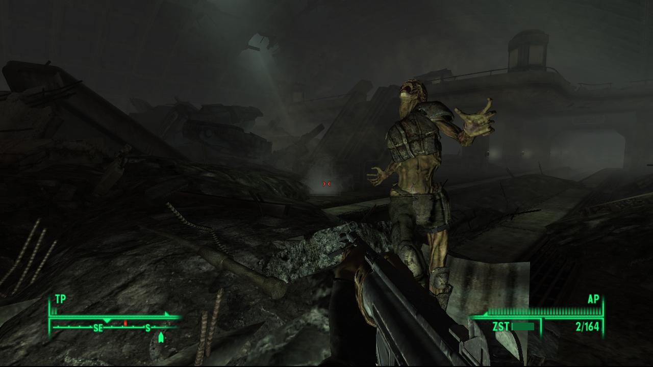 [05/11/2008] Trist: Die U-Bahn-Schächte werden schnell monoton. Im Gesamtkontext ist dieser Mangel aber nicht der Rede wert. (BILD: Bethesda)