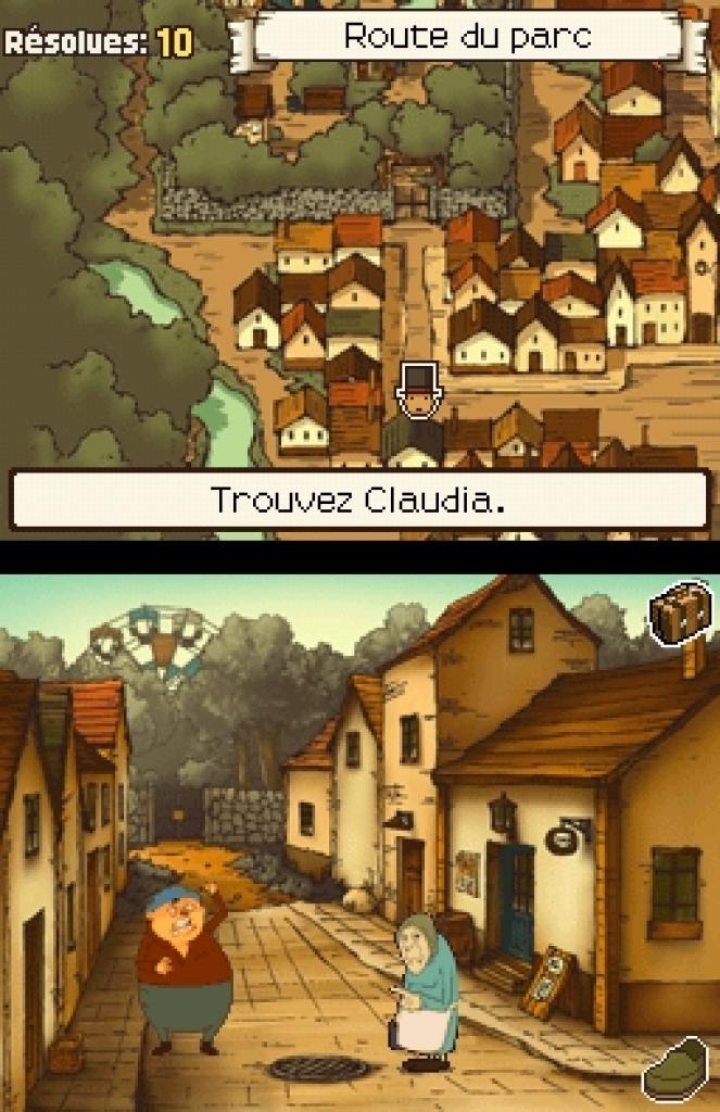 [21/11/2008] Professor Layton und das geheimnisvolle Dorf - Nintendo DS (BILD: N-ZONE) (1)