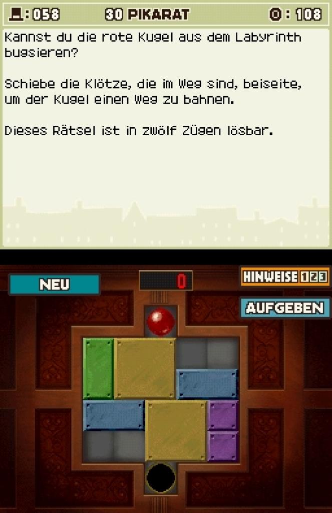 [21/11/2008] Professor Layton und das geheimnisvolle Dorf - Nintendo DS (BILD: N-ZONE) (6)