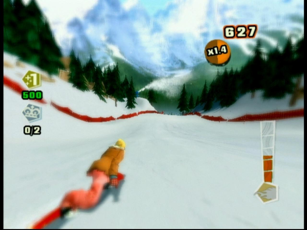 [12/11/2008] HIGHSPEED Fahrt ihr nach vorn gebeugt und werdet so schneller, verschwimmt eure Umgebung – cool! (BILD: N-ZONE)