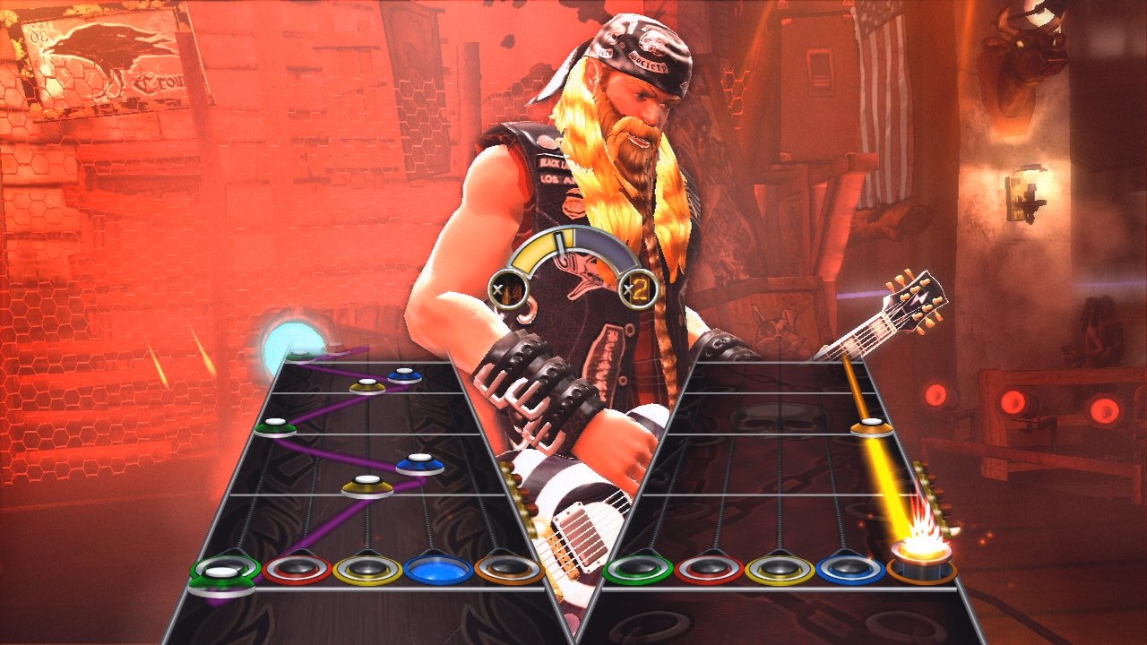 [11/11/2008] Auch Stars wie hier Zakk Wylde sind wieder vertreten und fordern auch zum Guitar-Battle heraus. Power-Ups gibt es dabei jedoch keine mehr.