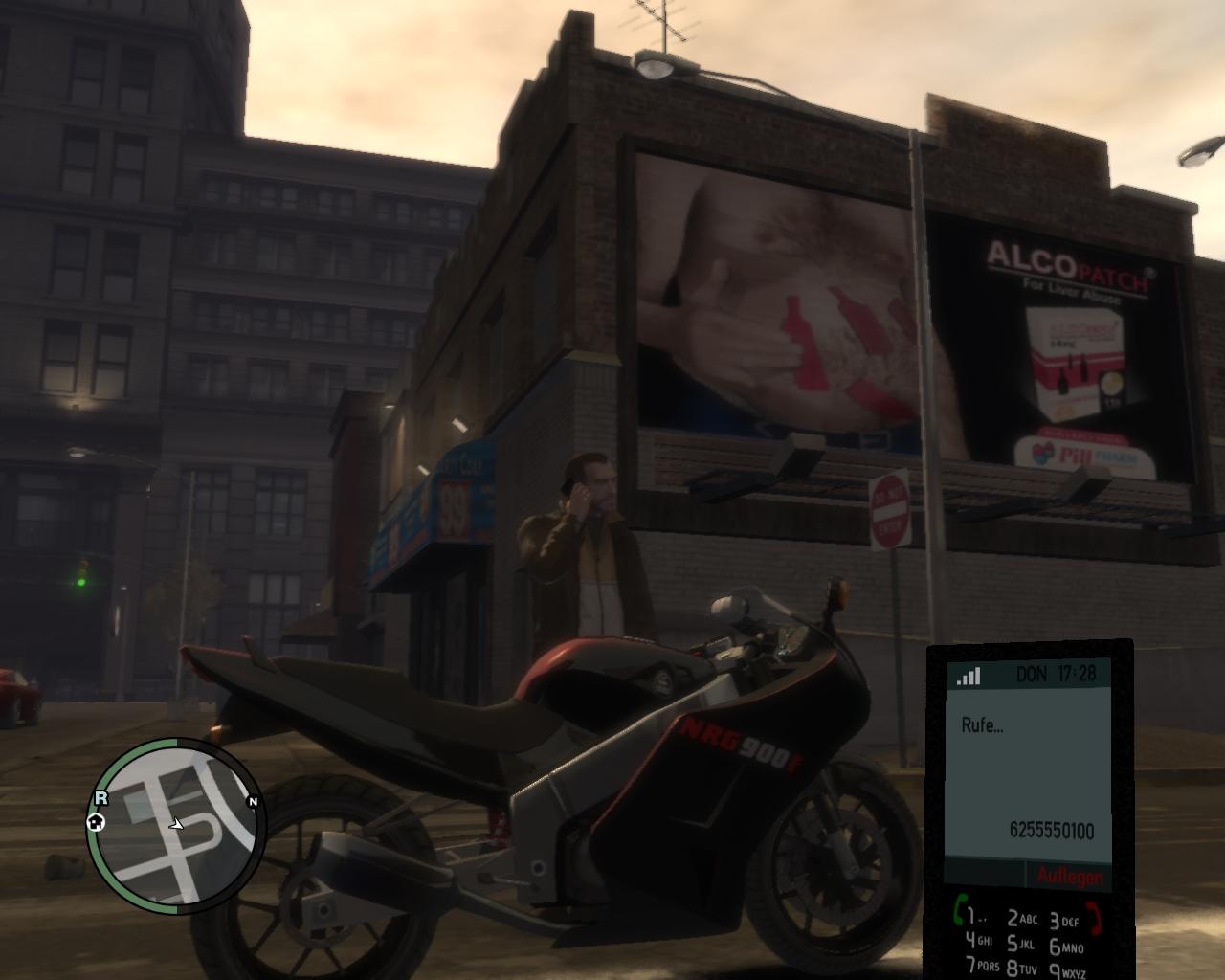[12/12/2008] Handys in Videospielen - Niko Bellic muss mit seinen Freunden in Kontakt bleiben. Blöd nur, wenn ihr dank eines sinnlosen Anrufes in GTA 4 in einen Polizeiwagen chrasht. Teilweise klingeln die Freunde in GTA 4 auch einfach zu oft durch.