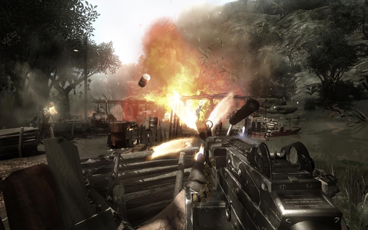[20/01/2009] Far Cry 2 - Ein unverbrauchtes Setting, bombastische Optik und ein auf dem Papier toll klingendes Spielkonzept. Far Cry 2 wurde als potenzieller Genrekönig handelt, enttäuschte letztendlich aufgrund spielerischer Defizite (Stichwort: Backtracking).