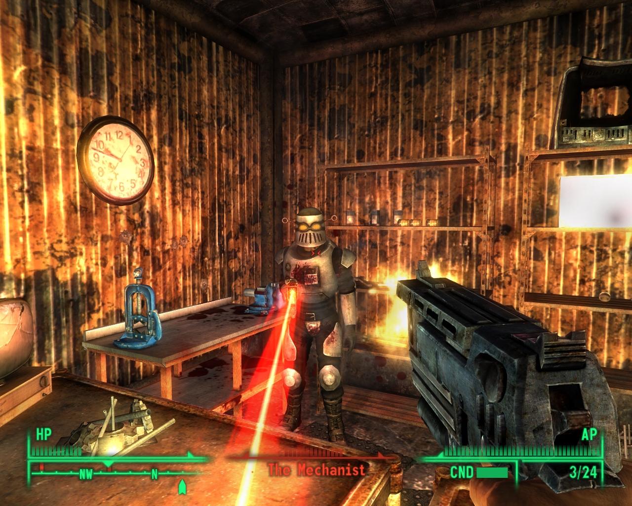 [13/01/2009] Der Mechanist hat Ihnen nicht vielentgegenzusetzen. Schalten Sie ihn aus!