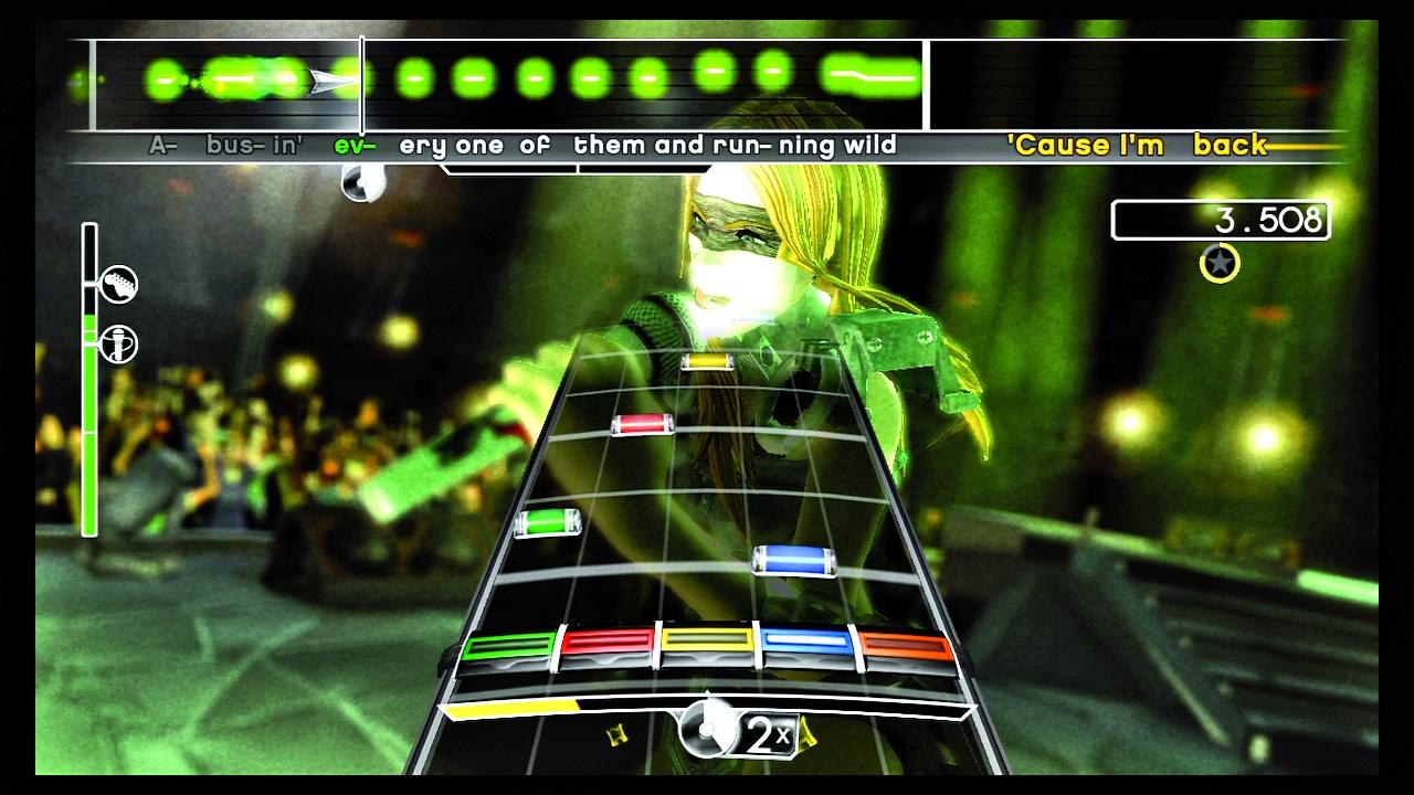 [16/01/2009] Diese Cyber-Punk-Braut ist definitiv kein Bandmitglied von AC/DC.