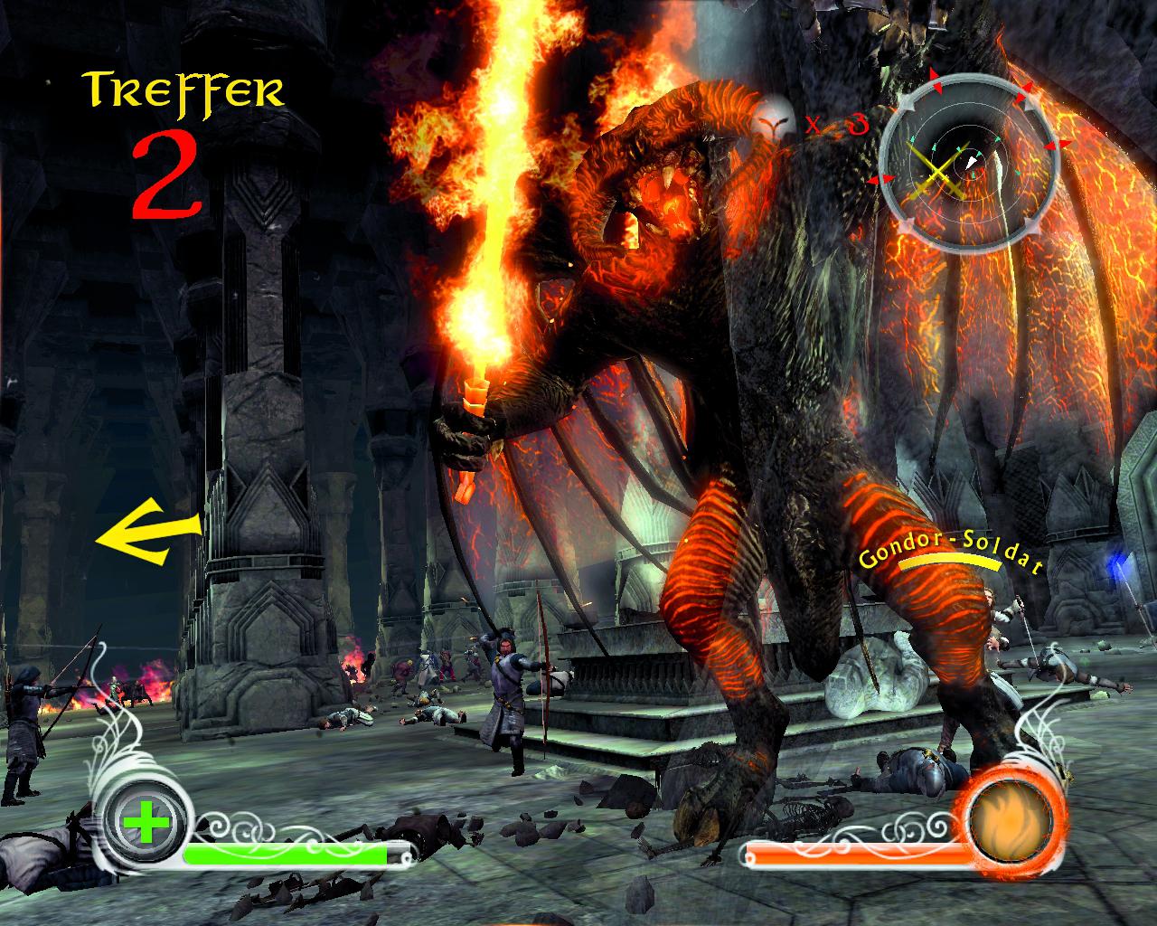 [16/01/2009] Für Fans toll, spielerisch wenig von Wert: der extrem träge zu steuernde Balrog.