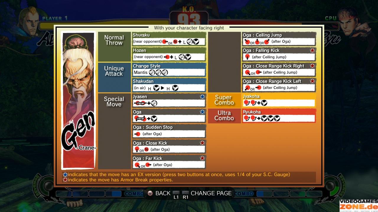 [26/02/2009] Street Fighter 4 Moves: Alle Combos von Gen - Teil 2