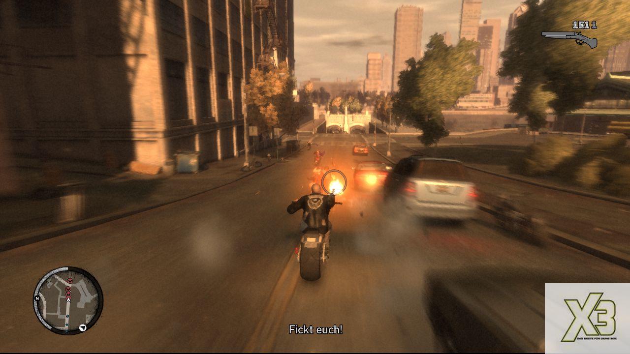 [23/02/2009] Mit einem Affenzahn auf einem Bike durch Liberty City heizen und dabei mit der abgesägten Schrotflinte auf Gegner ballern, das ist The Lost and Damned.